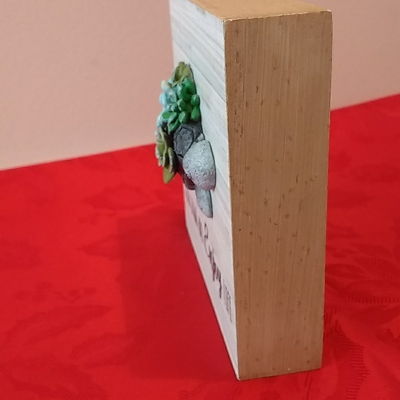 Decorative Wooden Plaque with 3D Turtle - Slow Down And Enjoy Life - Picture 5 of 7